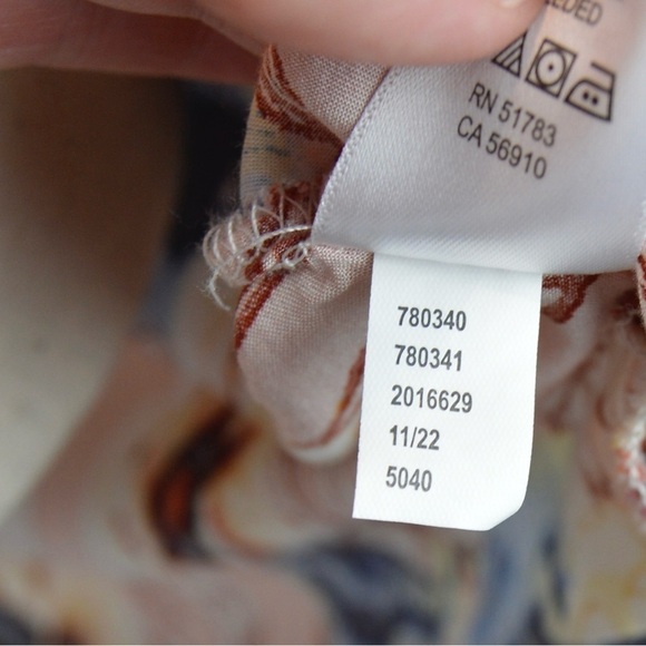 Maurices Pink Floral Peasant Sleeve Kimono, Size S/M - Picture 7 of 9